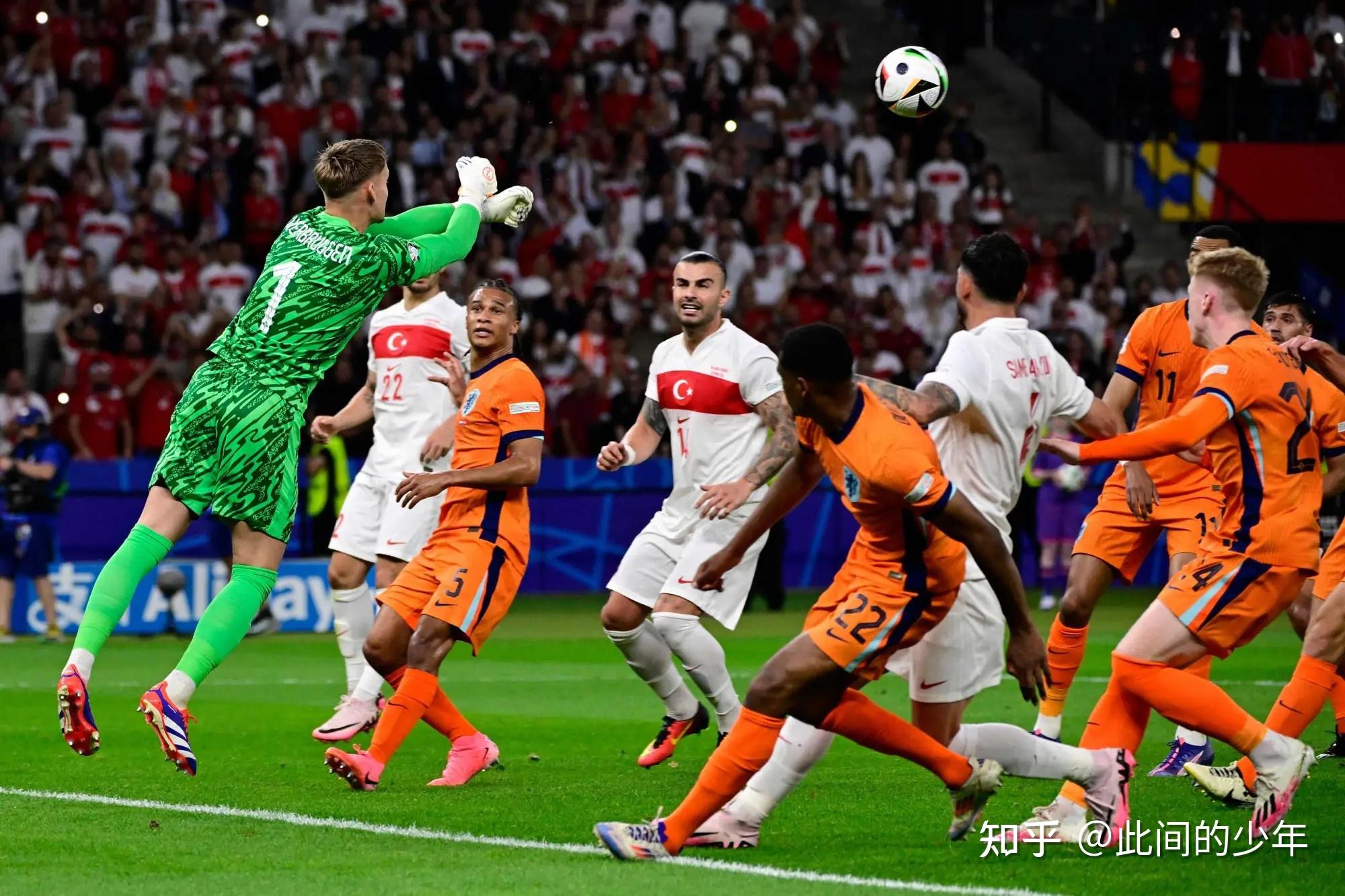 荷兰队客场不敌土耳其，小组排名下滑