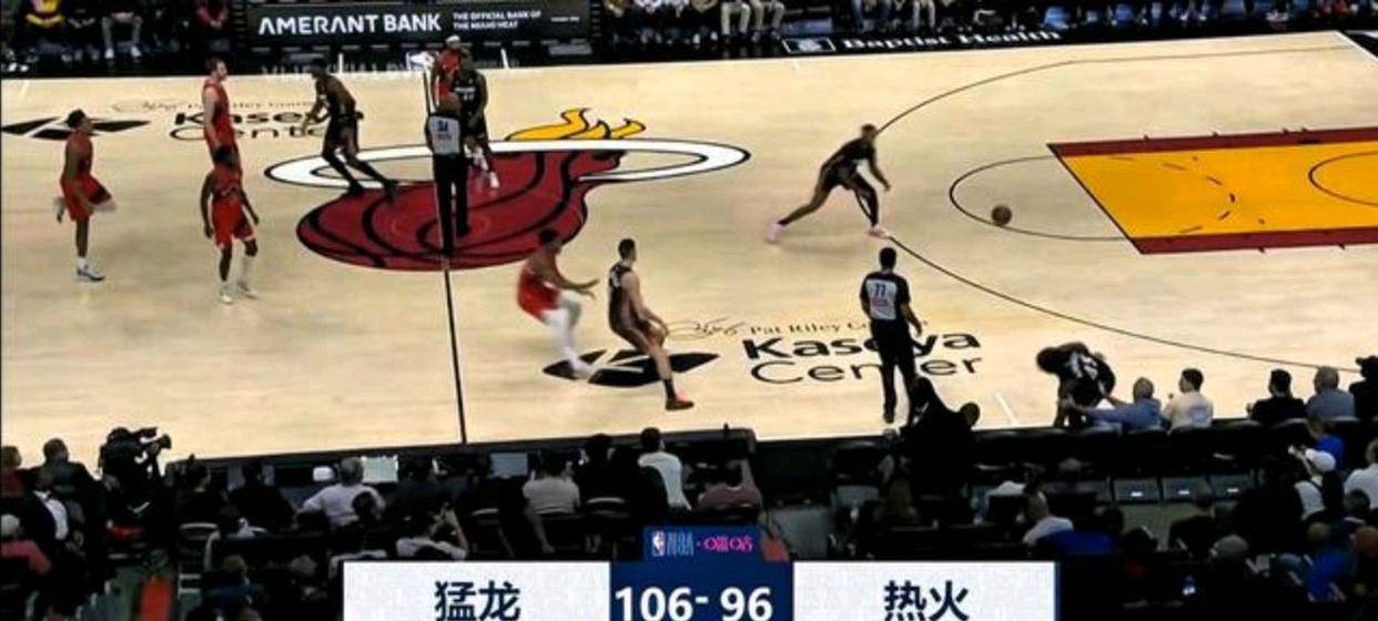 关于热火横扫猛龙，戈贝尔统治全场的信息