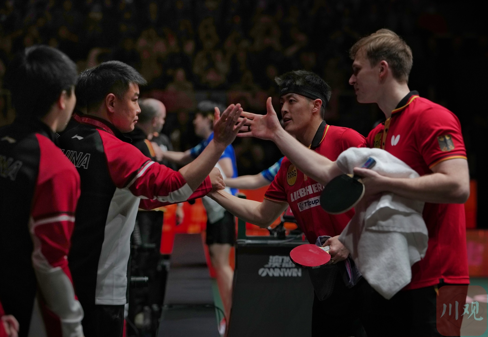 包含韩国乒乓球队力克德国乒乓球队，王皓一己之力扛起全队的词条